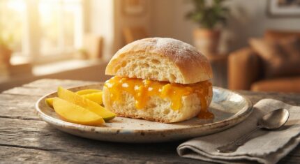 Alphonso Jam Bun