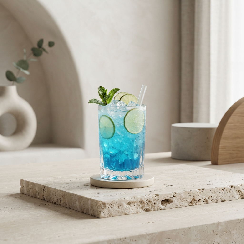 Blue Curacao Mojito Blue Curacao Mojito