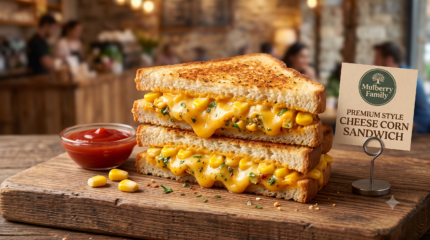 Cheese Corn Sandwich