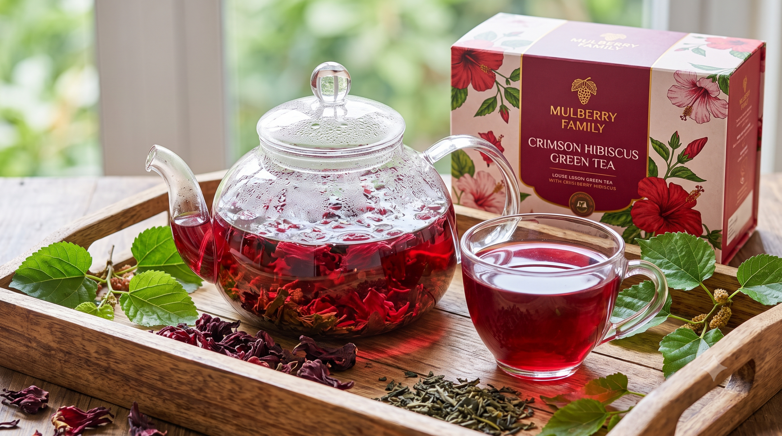 Hibiscus Green Tea Hibiscus Green Tea