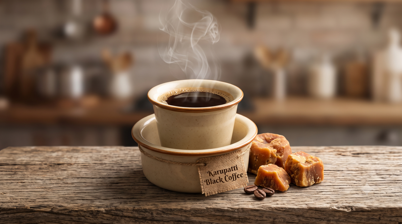Karupatti Black Coffee