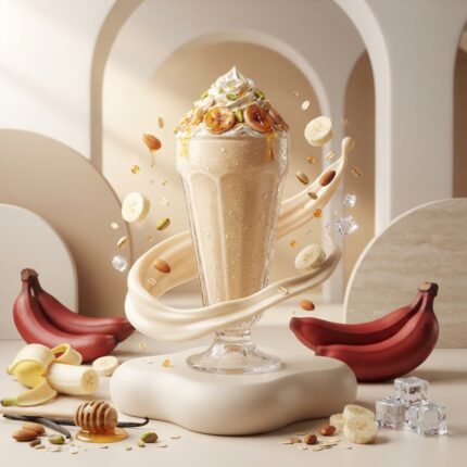 Red Banana Milk Juice